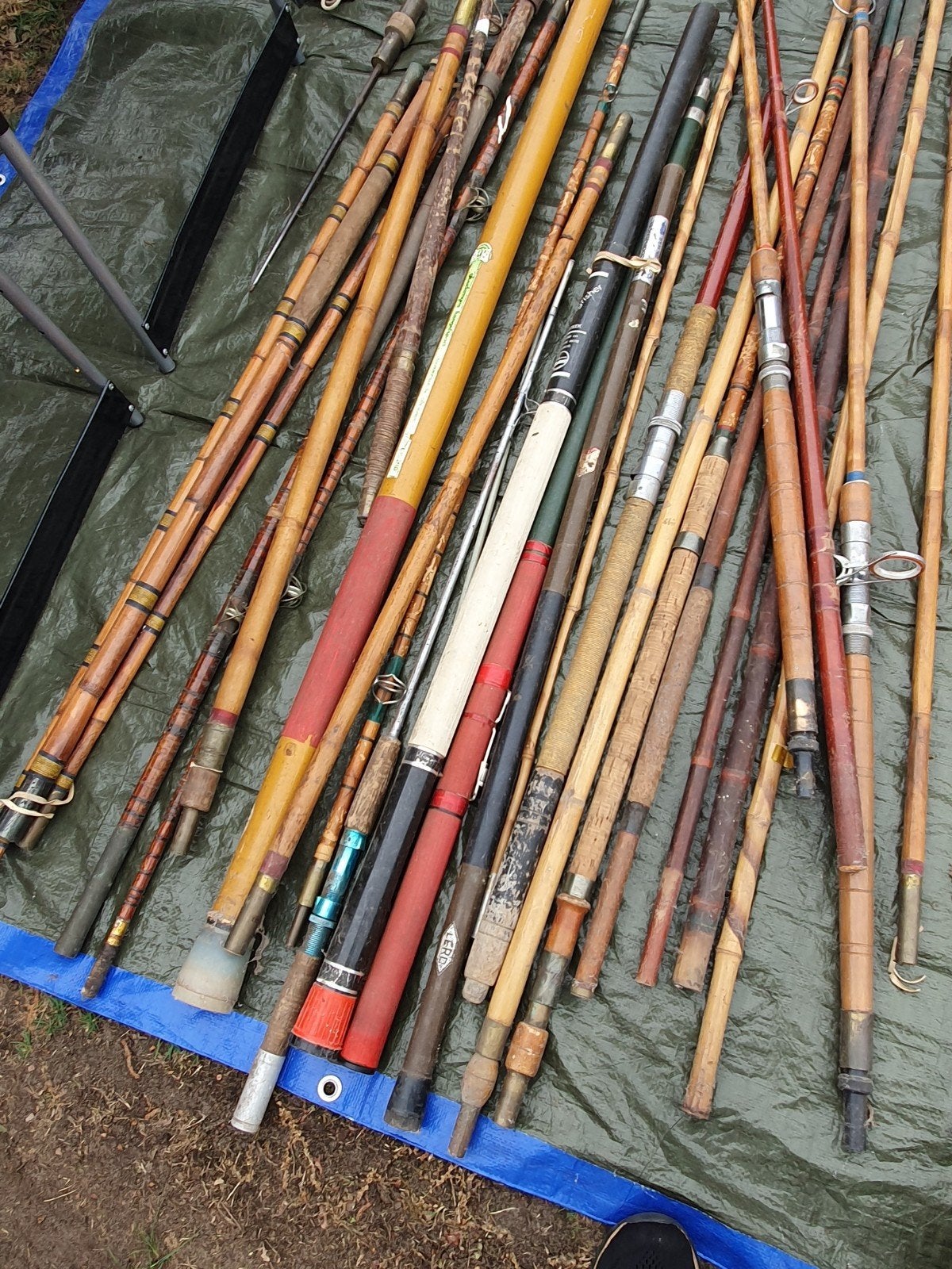 Partij hengels, Watersport en Boten, Hengelsport | Algemeen, Ophalen