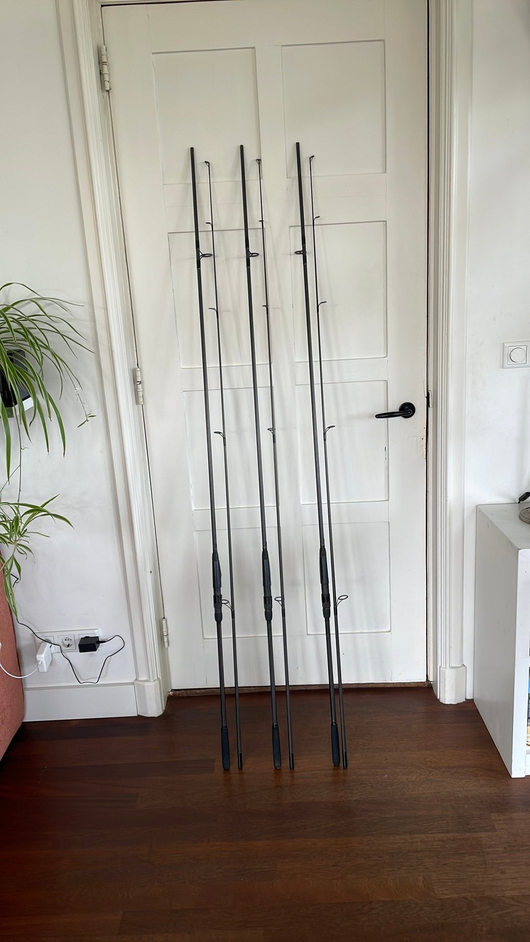 Set van 3 Harrison Ballista 12ft 3lb Custom "Stealth" Uniek, Watersport en Boten, Ophalen, Zo goed als nieuw, Werphengel