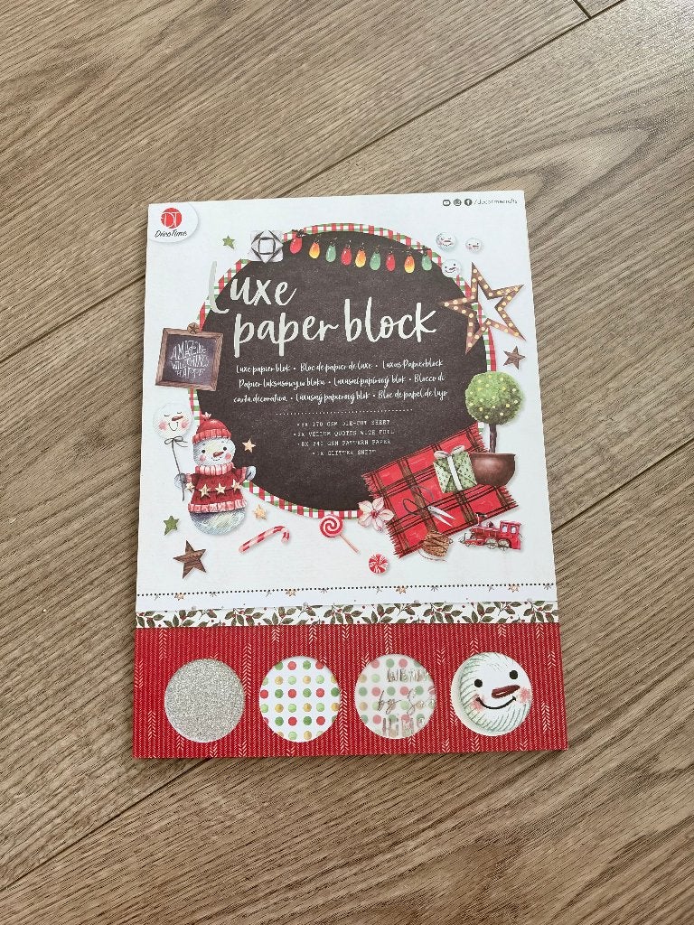 3x Luxe paper block en DIY gift boxes, Ophalen of Verzenden, Zo goed als nieuw, Papier of Karton, Overige merken