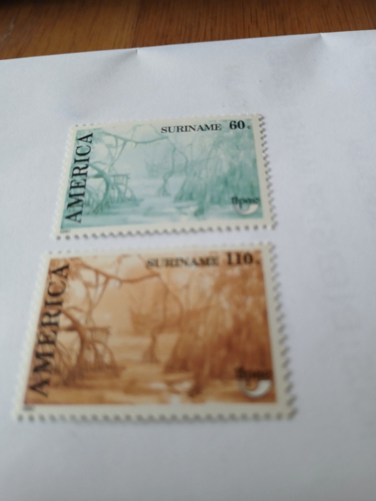 Suriname serie uit 1990 catnr 675/76, Ophalen of Verzenden