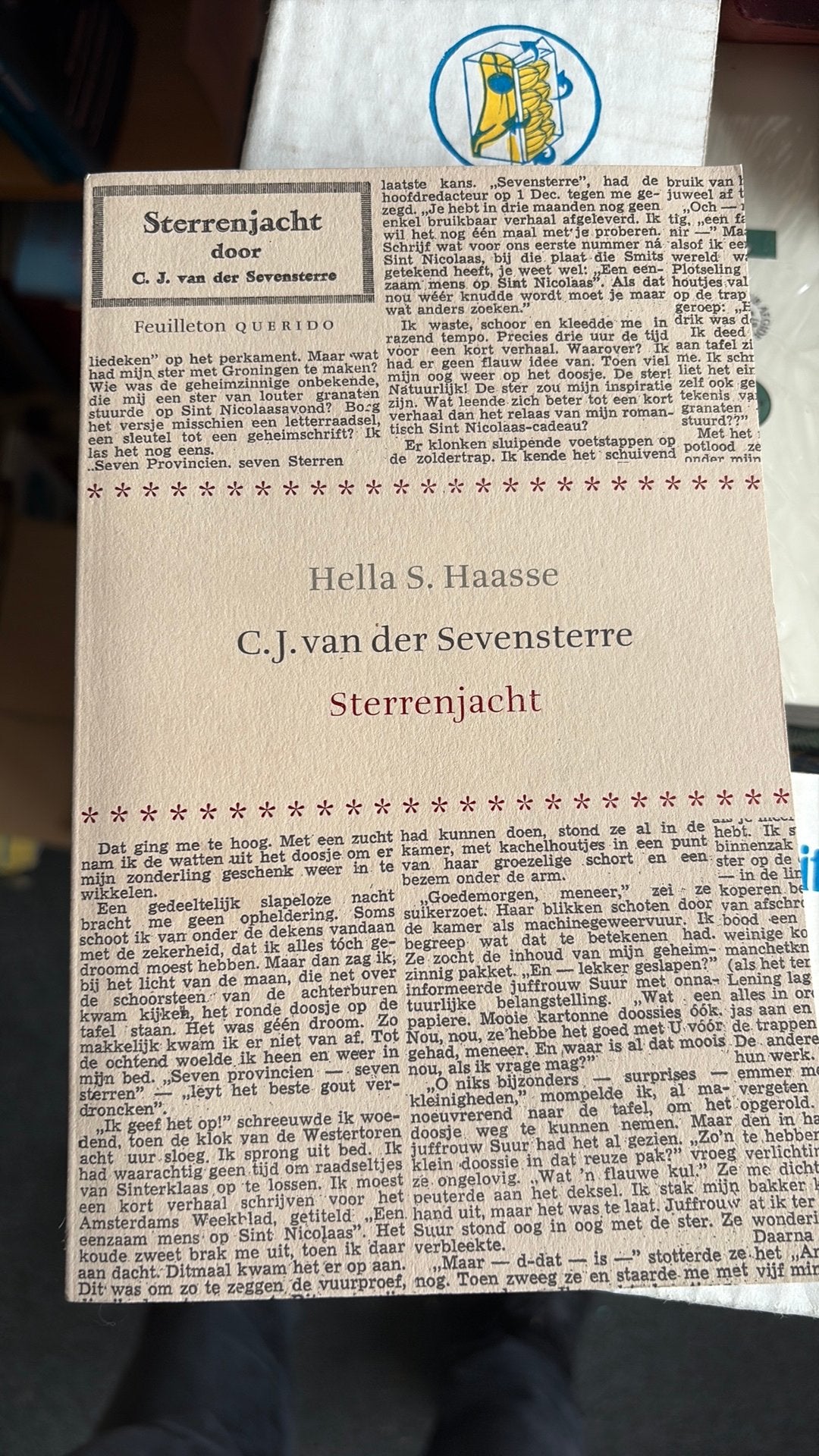 C.J. van der Sevensterre - Sterrenjacht, Ophalen of Verzenden, Zo goed als nieuw, C.J. van der Sevensterre; Hella S. Haasse
