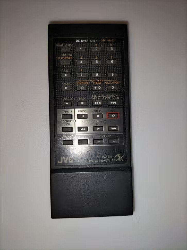 Originele JVC RM-SR301U Afstandsbediening voor RX-301, Ophalen of Verzenden