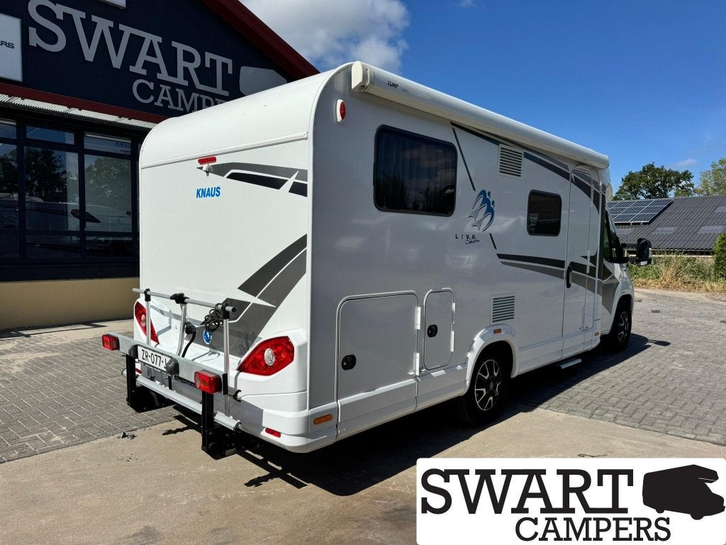 Knaus L!ve Ti 650 MEG Selection LAAG LENGTE BED, Caravans en Kamperen, Campers, Automaat, Standaard zit, Ringverwarming, Fiat