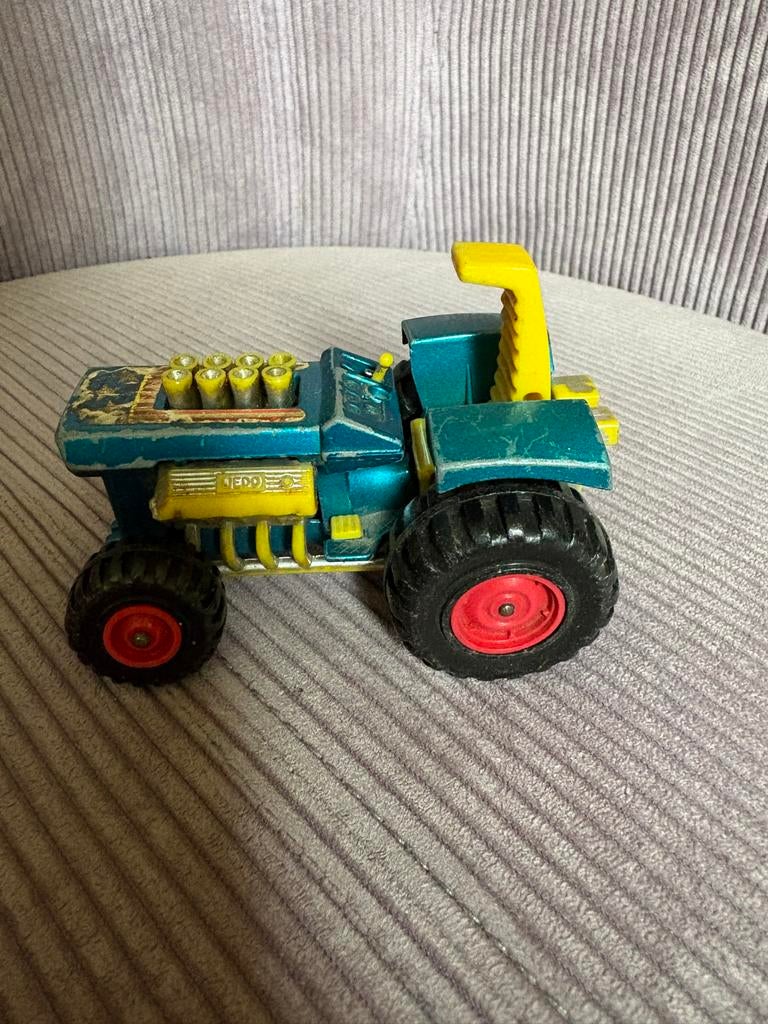 Vintage Matchbox Super Kings K-3 Mod Tractor 1972 Lesney, Ophalen of Verzenden, Gebruikt