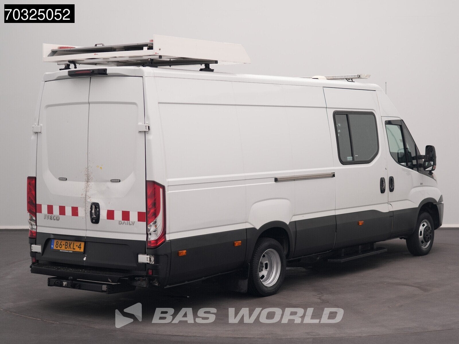 Iveco Daily 50C14 CNG 3.0L Dubbellucht L3H2 Navi 3,5t Trekha, Gebruikt, Euro 6, 4 cilinders, Wit