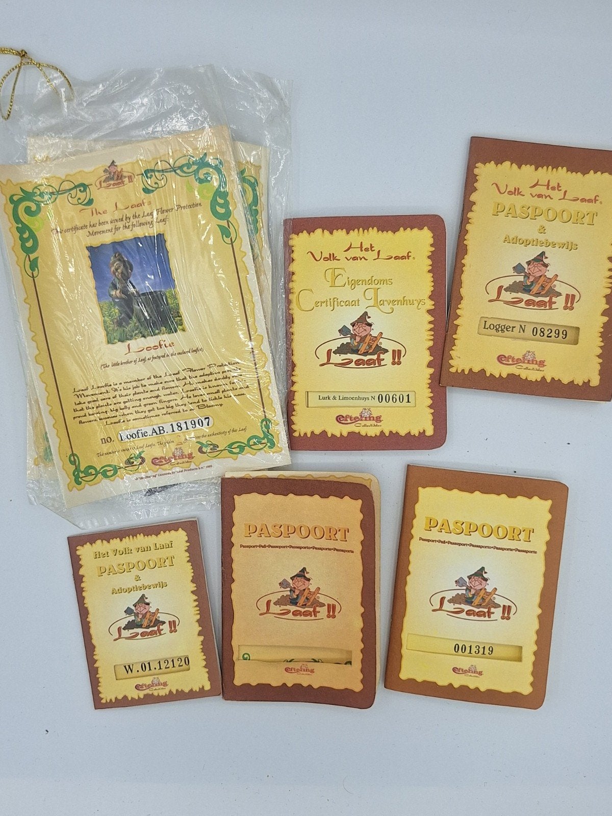 efteling laven paspoorten, Ophalen of Verzenden, Overige typen
