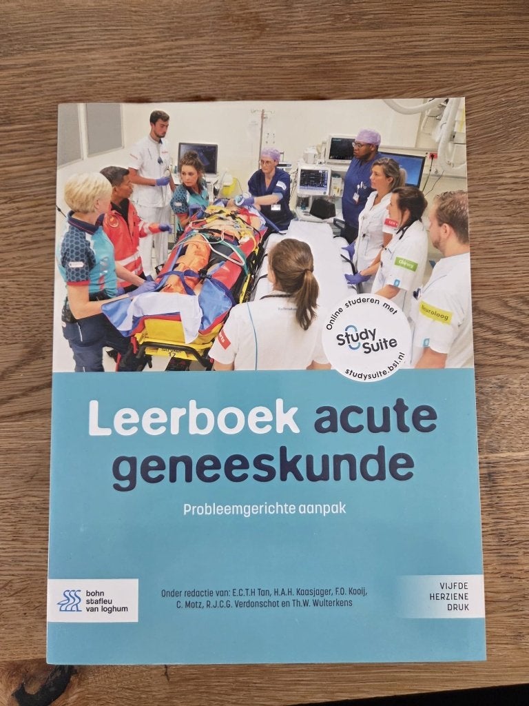 Leerboek acute geneeskunde - 5e herziene druk, Boeken, Nieuw, E.C.T.H Tan, H.A.H. Kaasjager, F.O. Kooij e.a., Beta, HBO