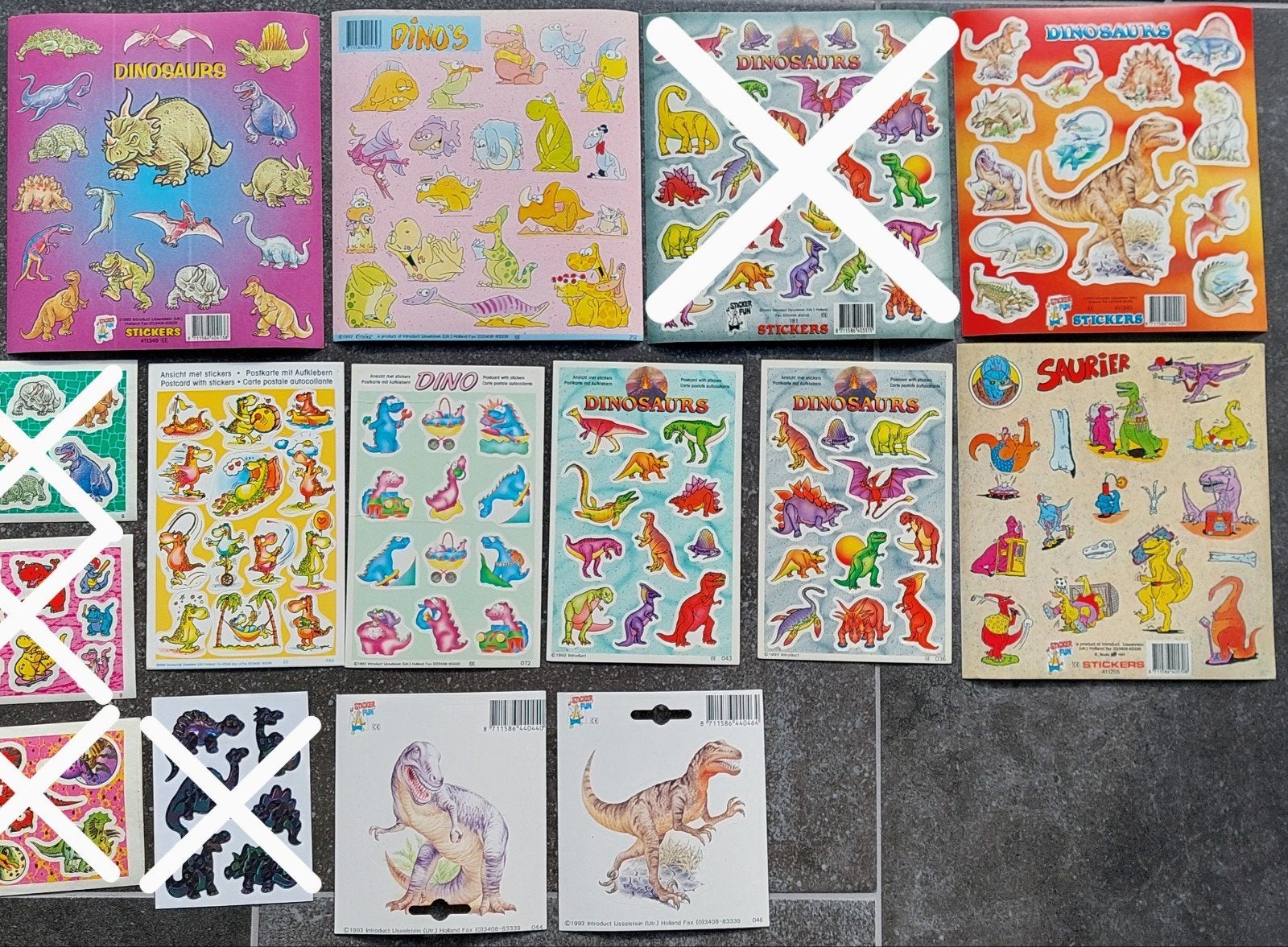 Stickers uit de jaren 90 (23 foto's) advertentie 1/2, Ophalen of Verzenden, Nieuw