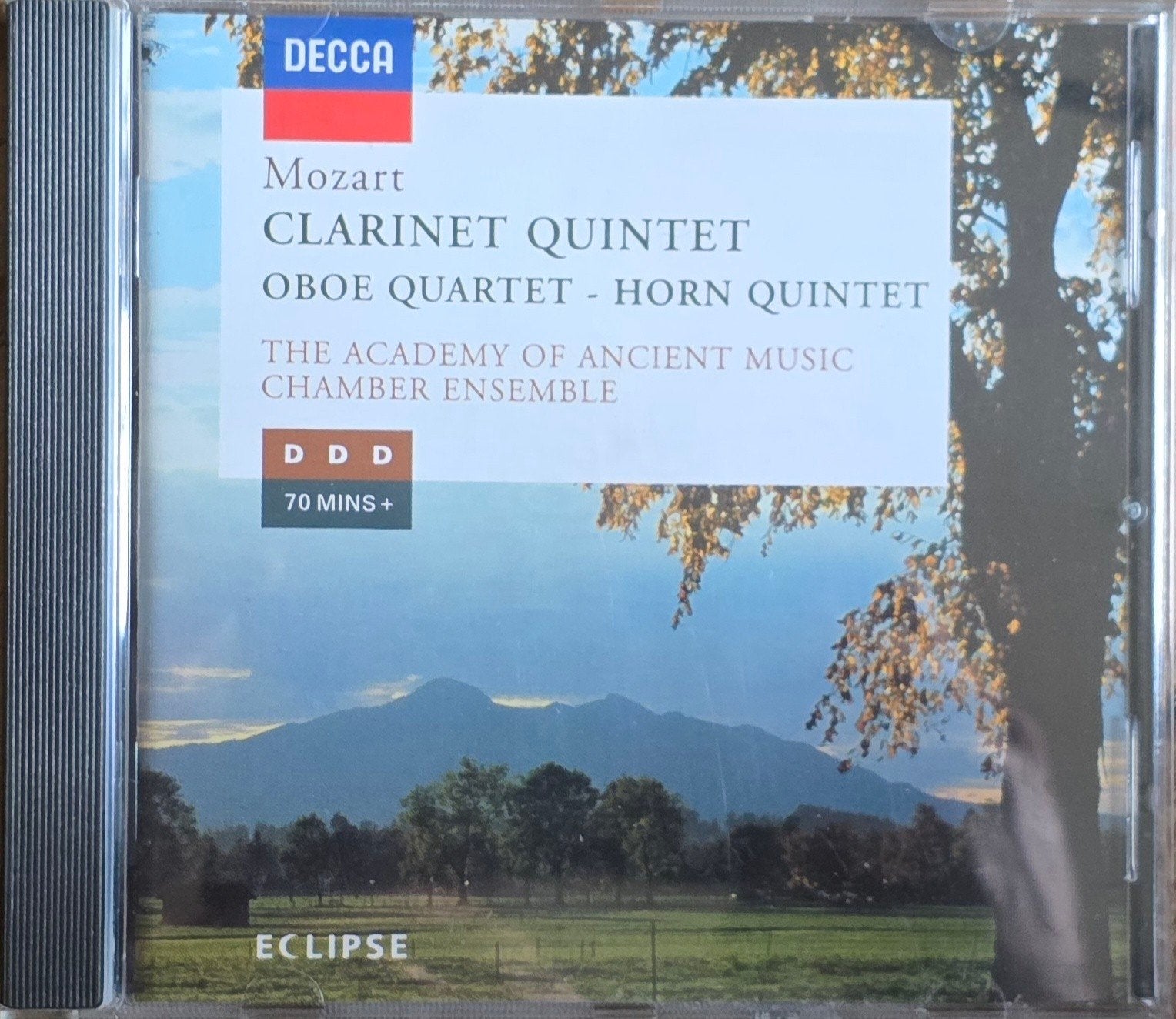 Mozart: Klarinet Kwintet, Hobo Kwartet, Hoorn Kwintet CD, Kamermuziek, Mozart, Ophalen of Verzenden, Zo goed als nieuw