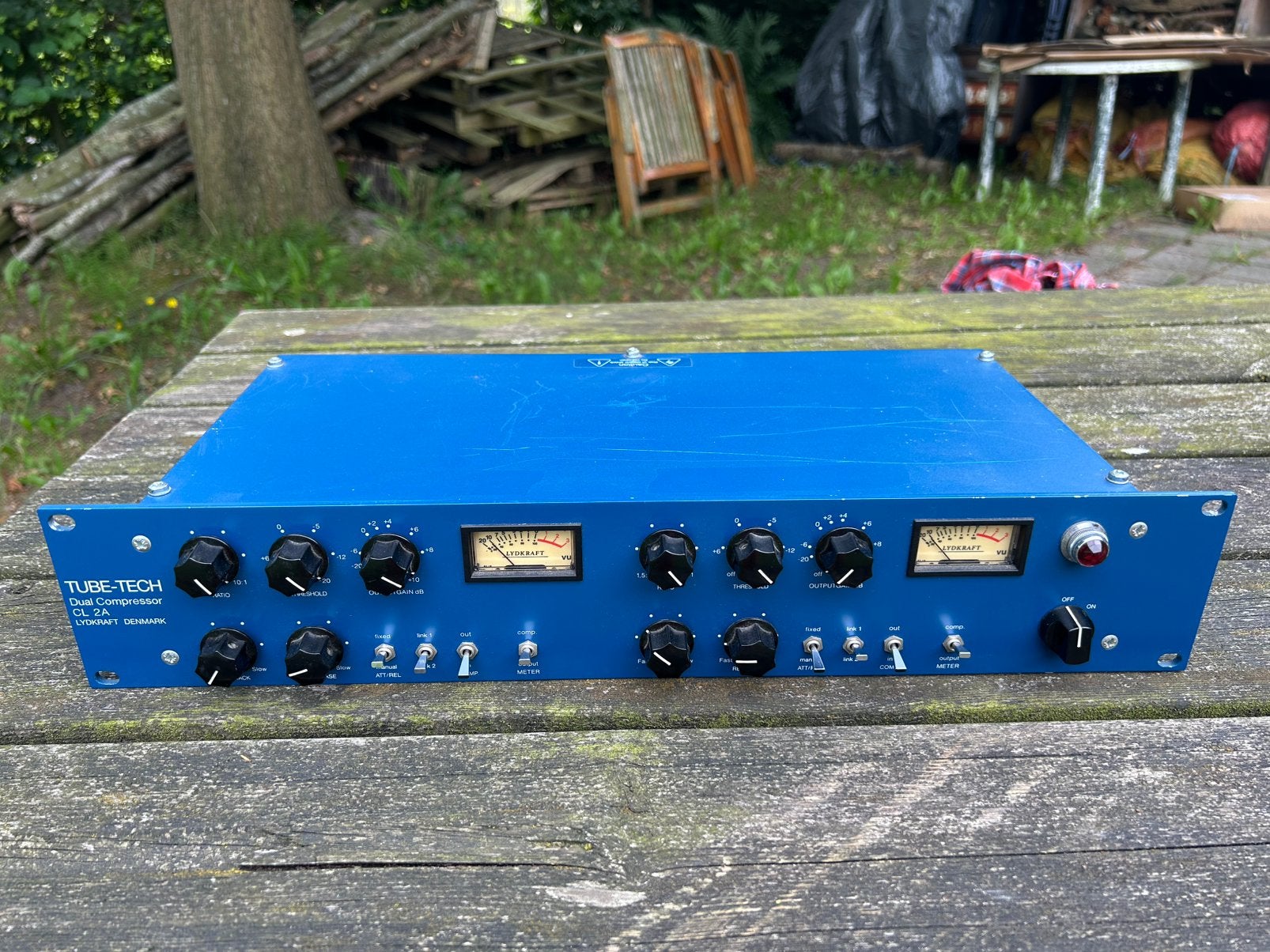 Tube-Tech CL 2A Stereo tube compressor, Ophalen of Verzenden, Zo goed als nieuw, Compressor