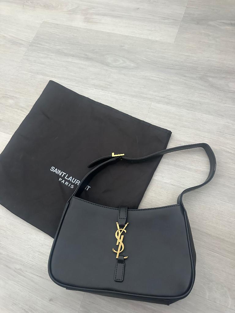 Ysl tas, Ophalen of Verzenden, Gebruikt, Zwart, Schoudertasje