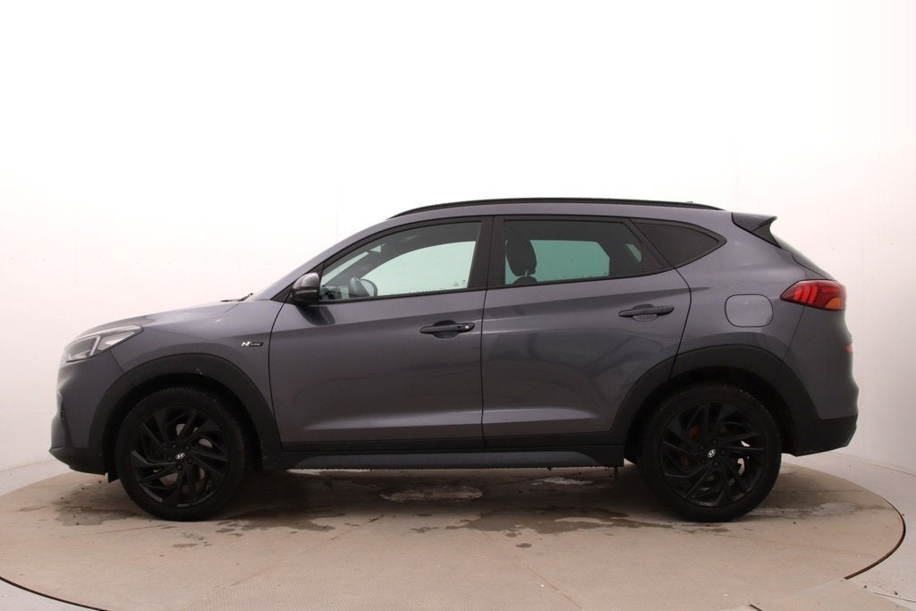 Hyundai Tucson 1.6 T-GDI N-Line | Automaat | Cruise control, Gebruikt, 4 cilinders, Leder en Stof, Automatische klimaatregeling