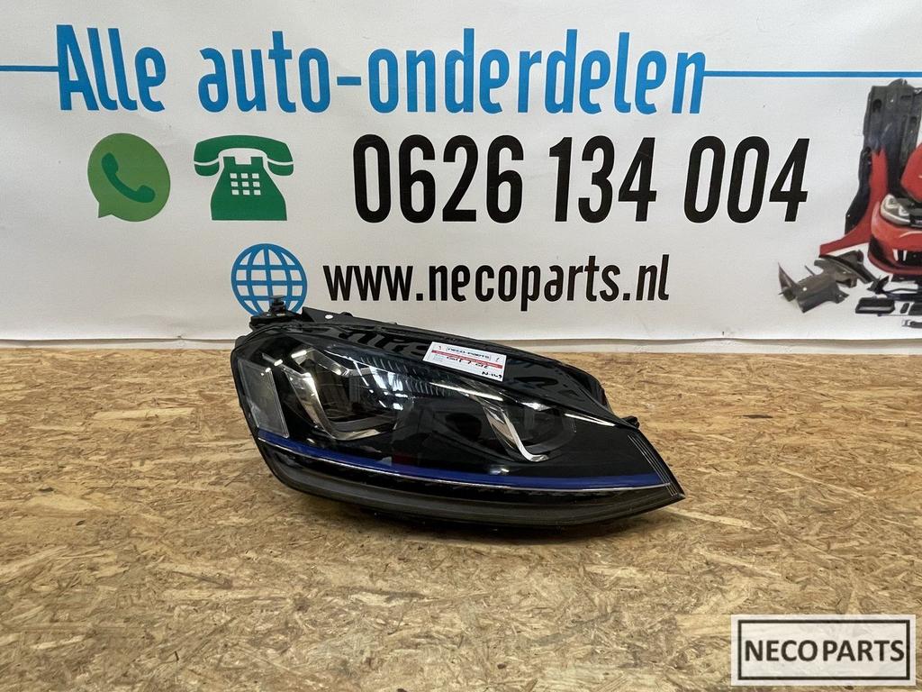 VW GOLF 7 GTE VOL LED KOPLAMP RECHTS 5GE941036 COMPLEET, Auto-onderdelen, Verlichting, Ophalen of Verzenden, Gebruikt