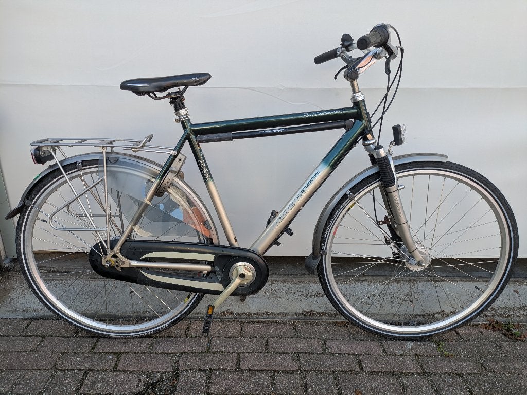 28 inch Koga-Miyata Road Gentelman-S met 7 versnellingen., Gebruikt, Versnellingen, 57 tot 61 cm, Trommelrem