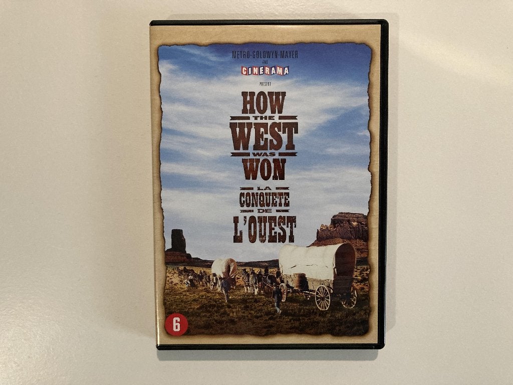 How The West Was Won DVD Western, 1960 tot 1980, Ophalen of Verzenden, Zo goed als nieuw, Actie en Avontuur