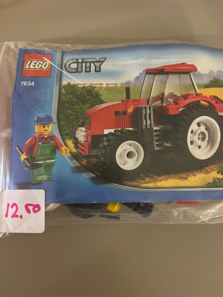 Lego City 7634 Tractor - Compleet met boekje, Kinderen en Baby's, Speelgoed | Duplo en Lego, Gebruikt, Lego, Complete set, Verzenden