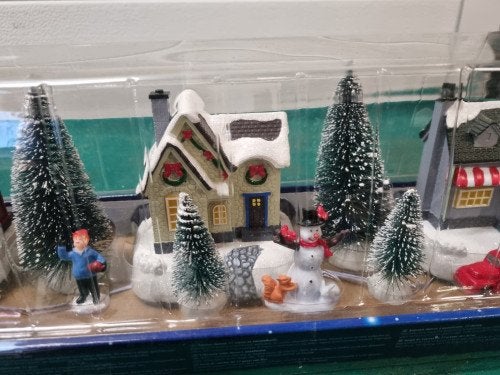 kerst decoratie huisjes nieuw in verpakking, Diversen, Kerst, Ophalen of Verzenden, 'T Olde Gre-j, Info@toldegrej.nl, Endepoelstraat 20f Didam
