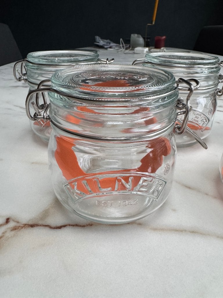 Weckpotten (1-5 stuks van 0.5l), Huis en Inrichting, Keuken | Keukenbenodigdheden, Overige typen, Ophalen of Verzenden, Nieuw