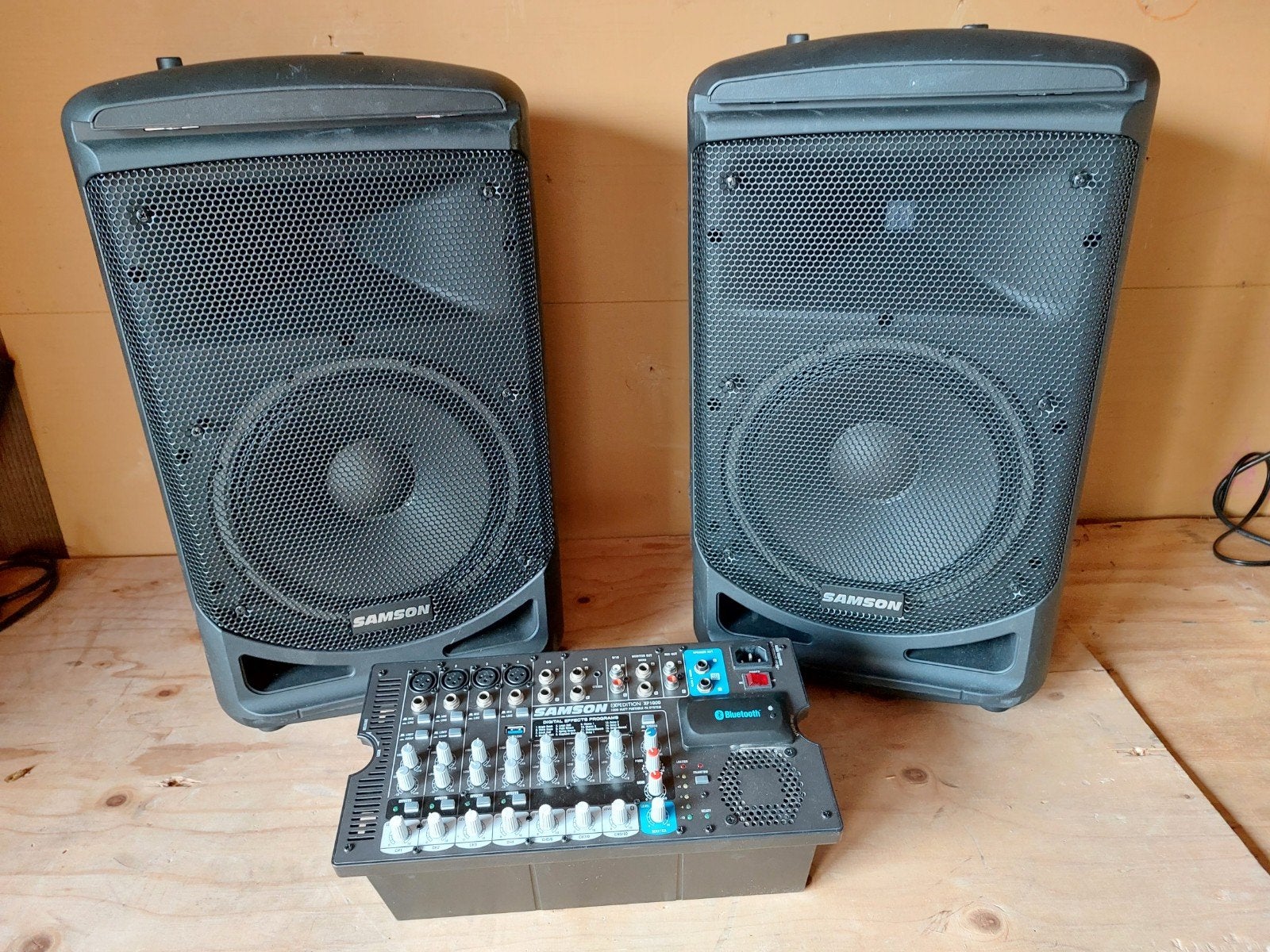 Samson XP1000, Ophalen of Verzenden, Gebruikt, 1000 watt of meer, P.A.