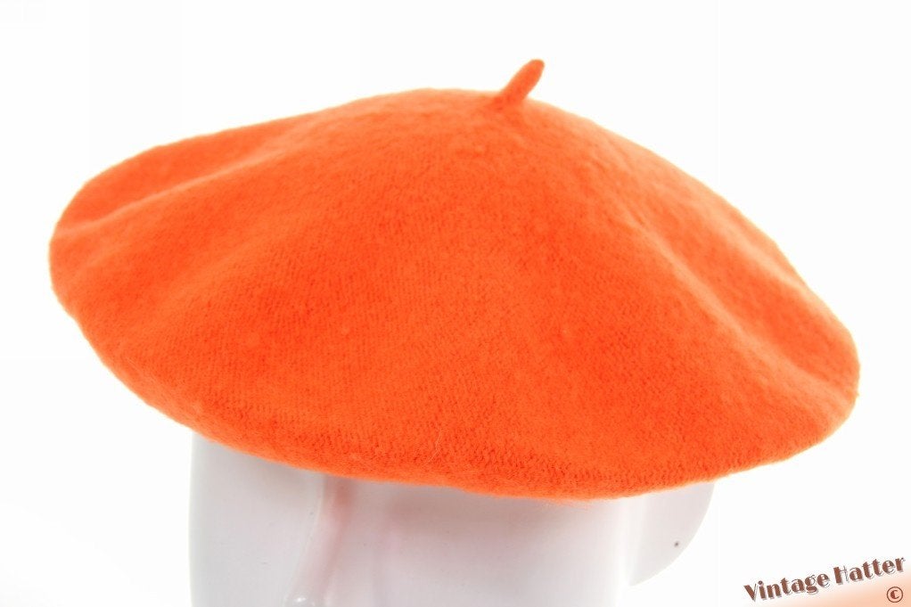 Alpino Baret oranje geweven 53-59 NIEUW one size fits all, Ophalen of Verzenden, Nieuw, Maat 38/40 (M), Muts