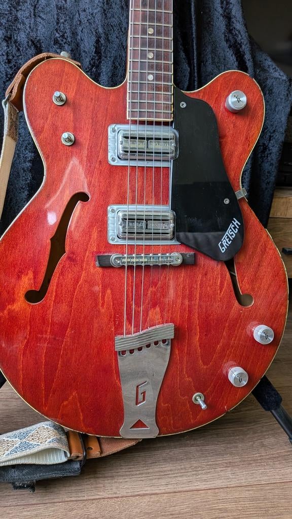 Gretsch G6103 Streamliner ’68, Muziek en Instrumenten, Ophalen, Gebruikt, Hollow body, Overige merken