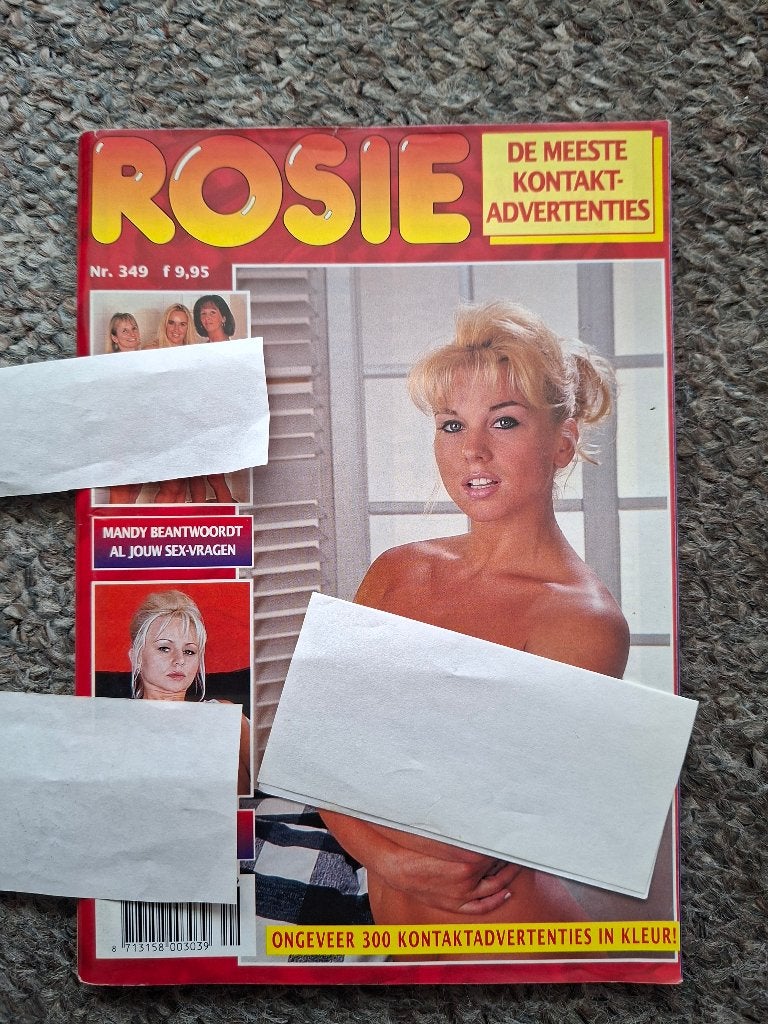 Rosie Magazine nr.349/erotiek, Verzamelen, Verzenden, 1980 tot heden, Tijdschrift