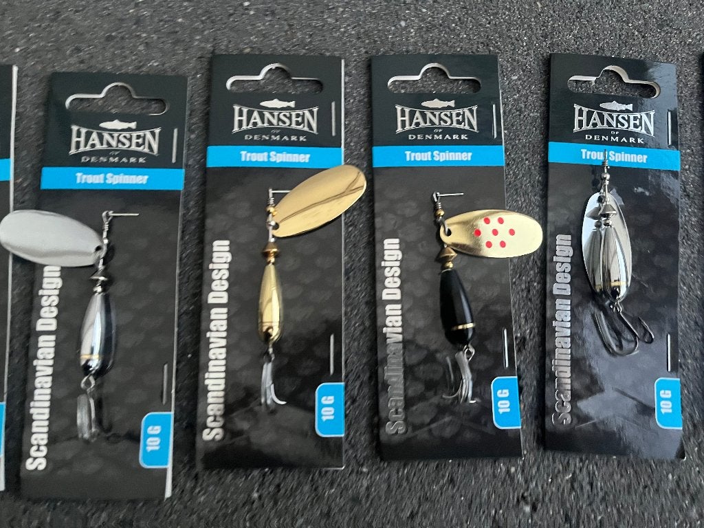 adv 317 / NIEUW mixset 7 spinners HANSSEN, Ophalen of Verzenden, Nieuw, Overige typen