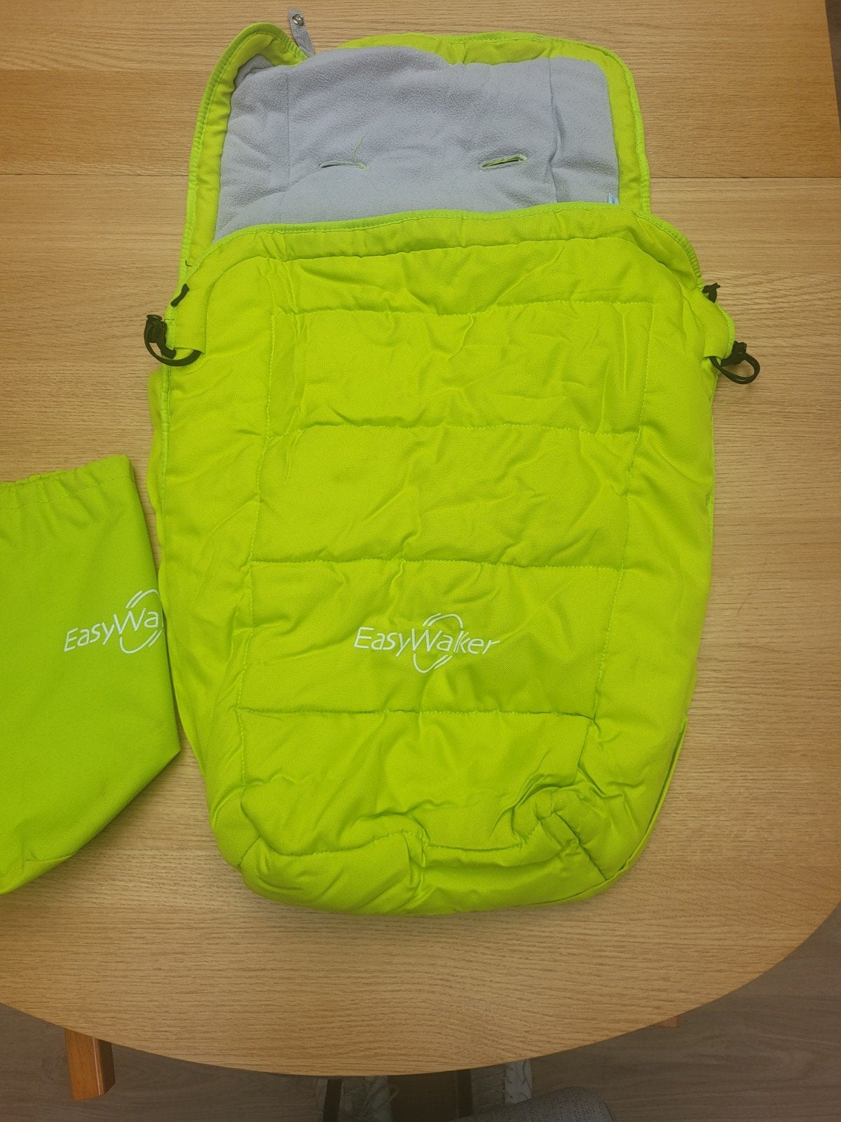 Easywalker voetenzak - Limegroen, Ophalen of Verzenden, Zo goed als nieuw, Kinderwagen, Overige merken