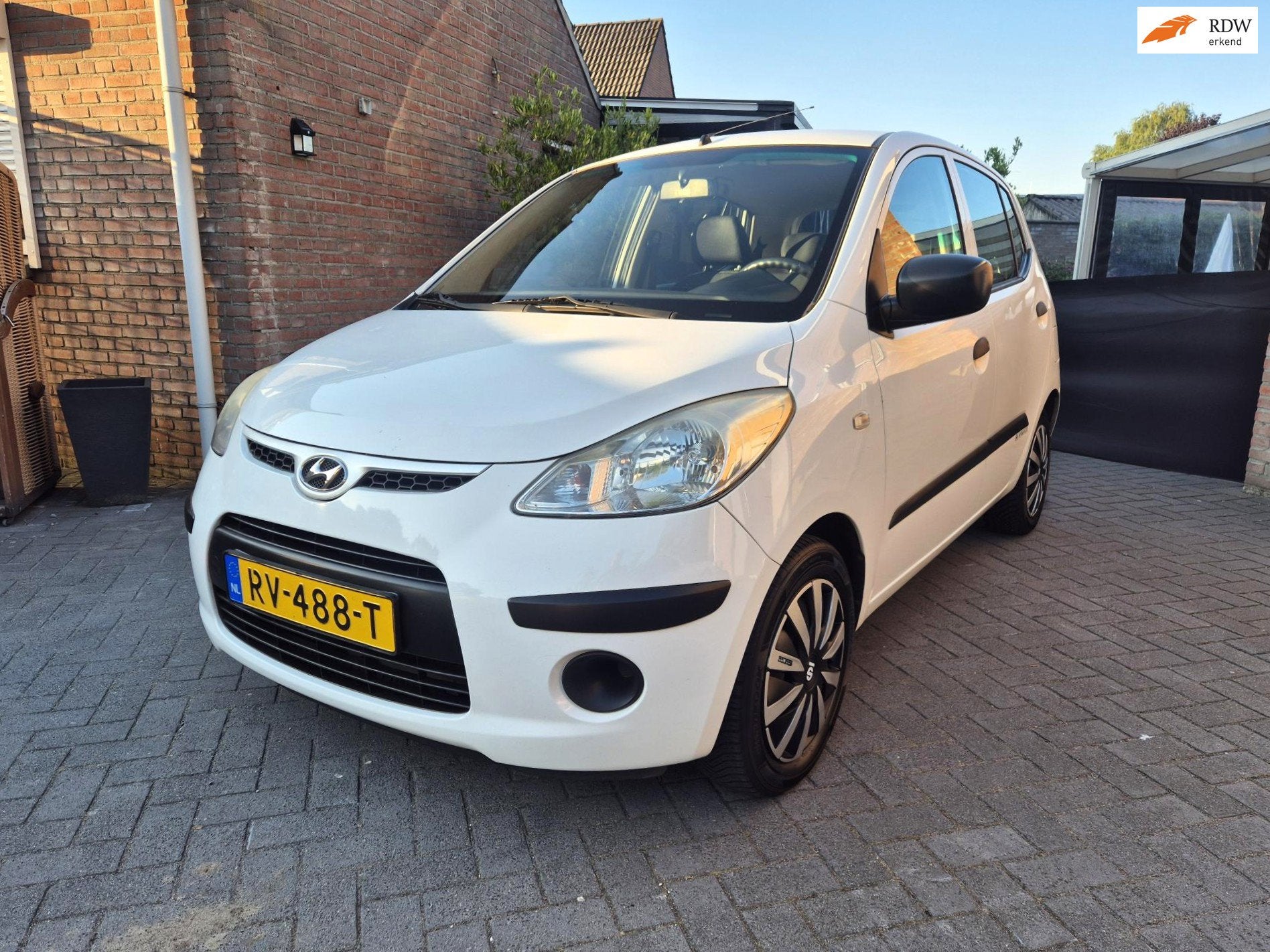 Hyundai I10 1.1 Active Plus 5 Deurs, Auto's, Voorwielaandrijving, Stof, Gebruikt, 4 cilinders
