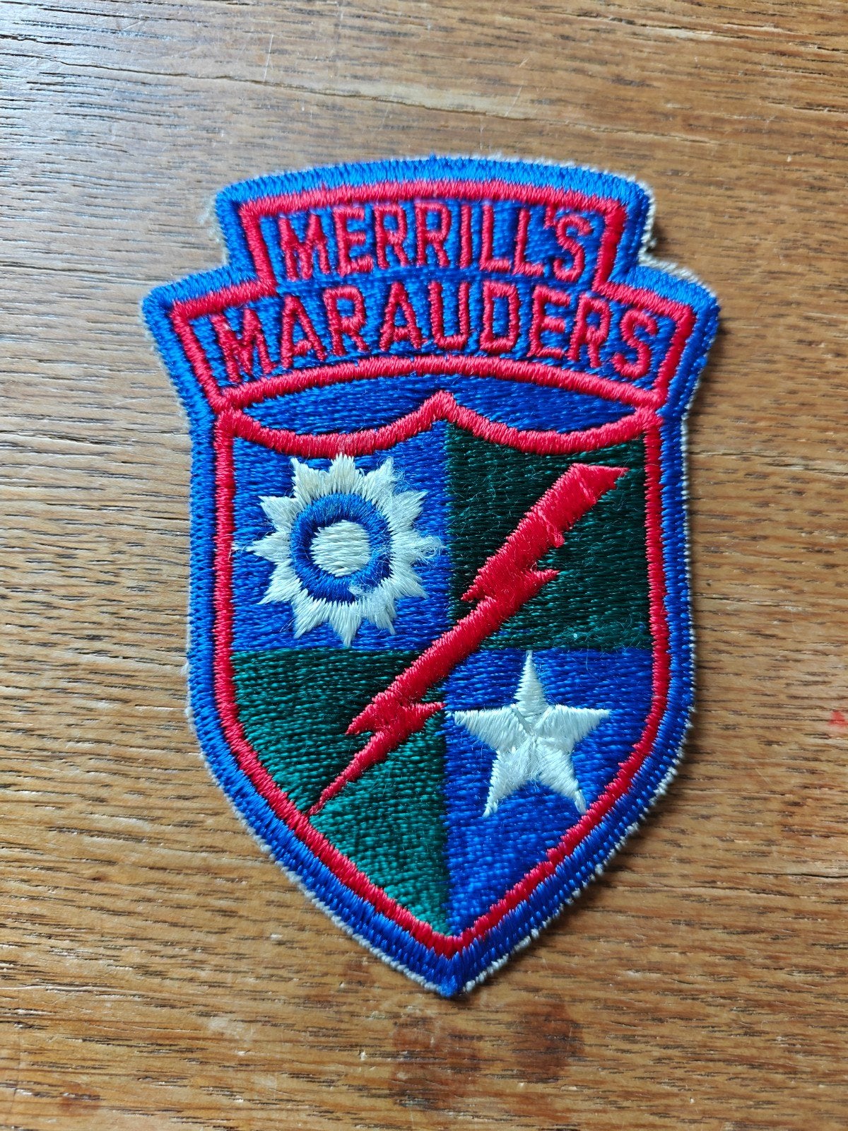 Repro merrils marauders patch, Ophalen of Verzenden, Nederland, Embleem of Badge