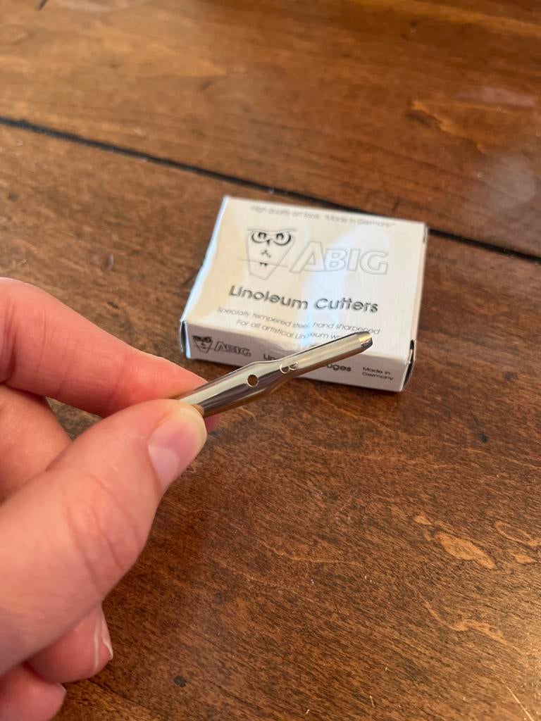 ABIG Linoleum Cutters, Zilver, Gereedschap of Toebehoren, Zo goed als nieuw, Overige merken