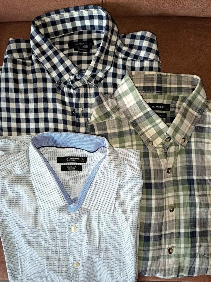 Overhemd heren, Waikiki, McGregor, Tommy, Gant e.a, Ophalen of Verzenden, Zo goed als nieuw, Meerkleurig, Halswijdte 43/44 (XL)