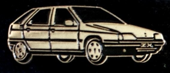 Citroën ZX pin zilverkleur, Verzenden, Nieuw, Transport, Speldje of Pin