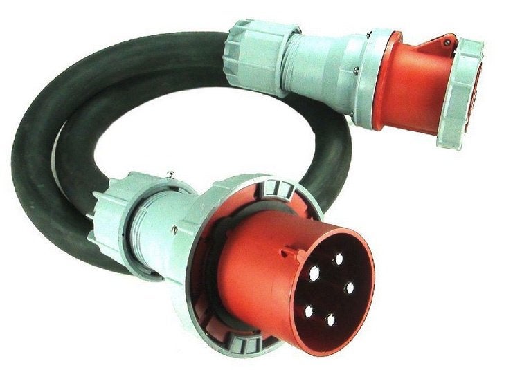CEE 125A - 63A verloop adapter 380V - 400V AC, Verzenden, Nieuw, Apparatuur