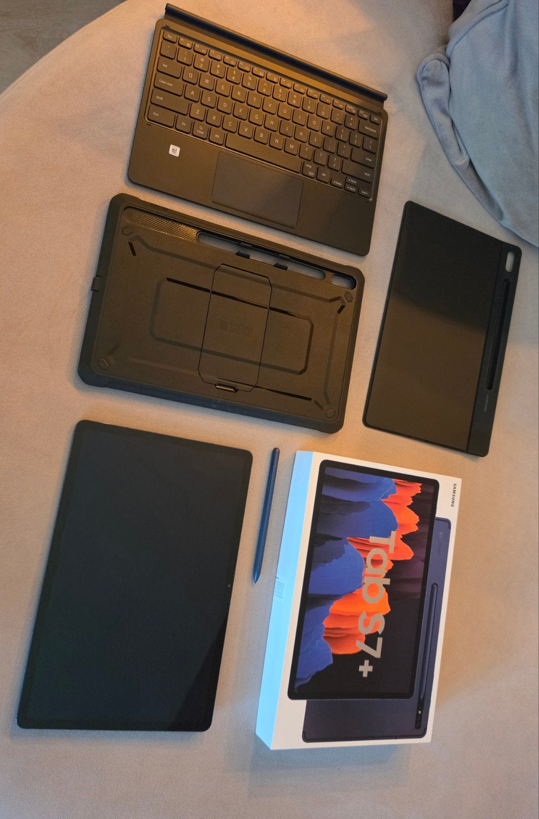 Samsung Galaxy Tab S7+ zeer netjes met bon en extra's, Ophalen of Verzenden, Zo goed als nieuw, 10 inch, 64 GB