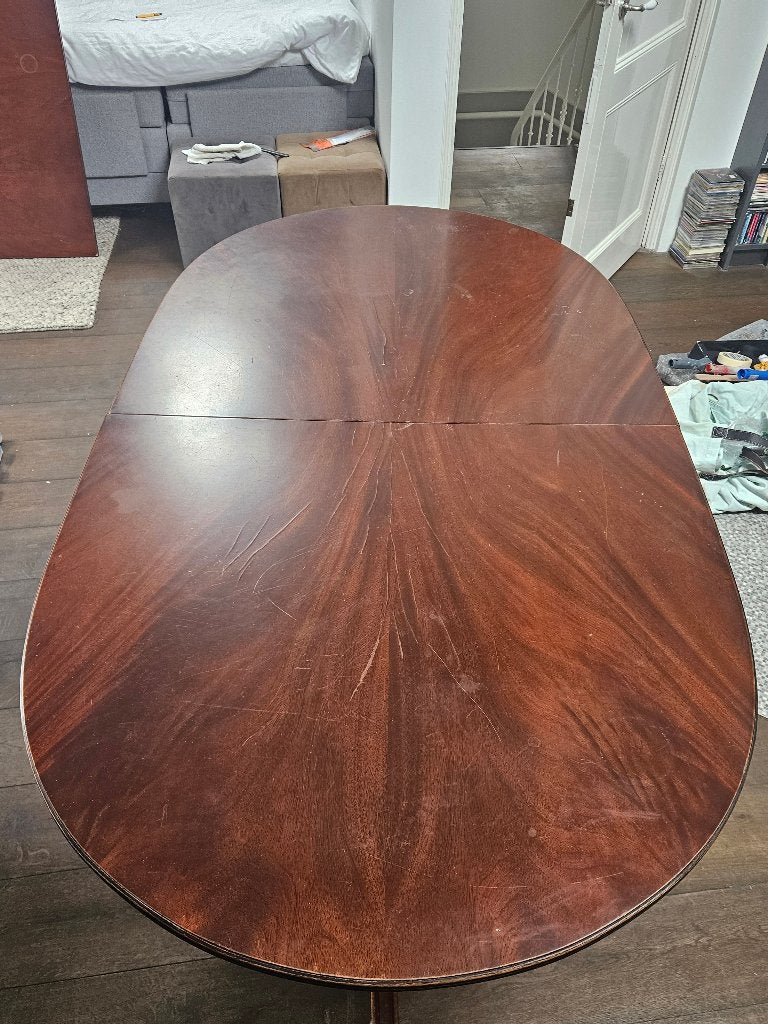 tafel teak 170/220 cm, Gebruikt, Klassiek, Teakhout, Vijf personen of meer