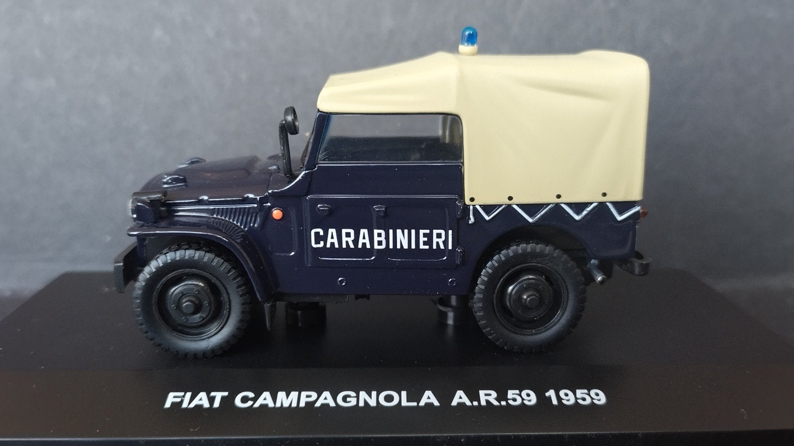 Fiat Campagnolo Carabinieri 1:43 Edison Giacatolli Pol, Overige merken, Auto, Verzenden, .