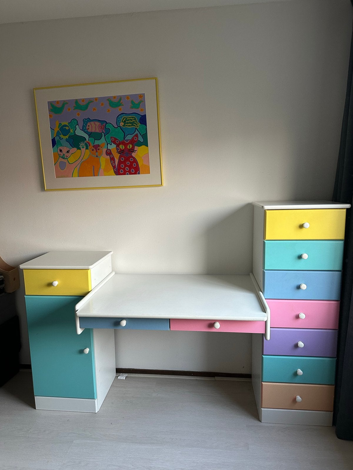 Complete Kinder Meubelset: Bureau, Kast en Bed, Ophalen, Gebruikt, Jongetje of Meisje