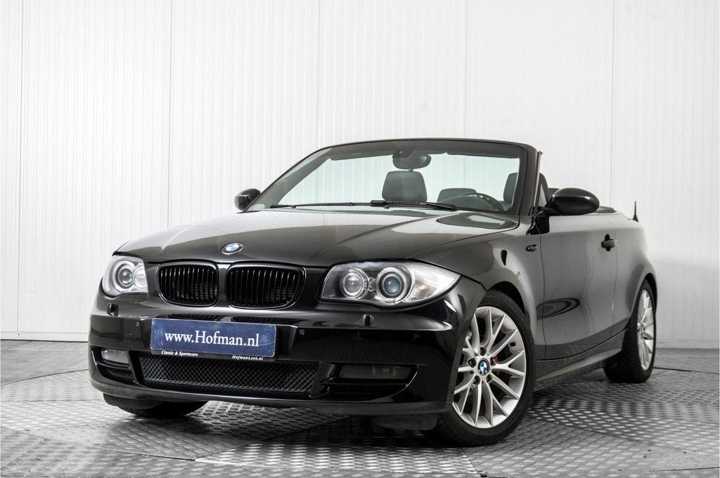 BMW 1 Serie Cabrio 125i AUT (bj 2009, automaat), Auto's, Achterwielaandrijving, Gebruikt, 4 stoelen, 218 pk