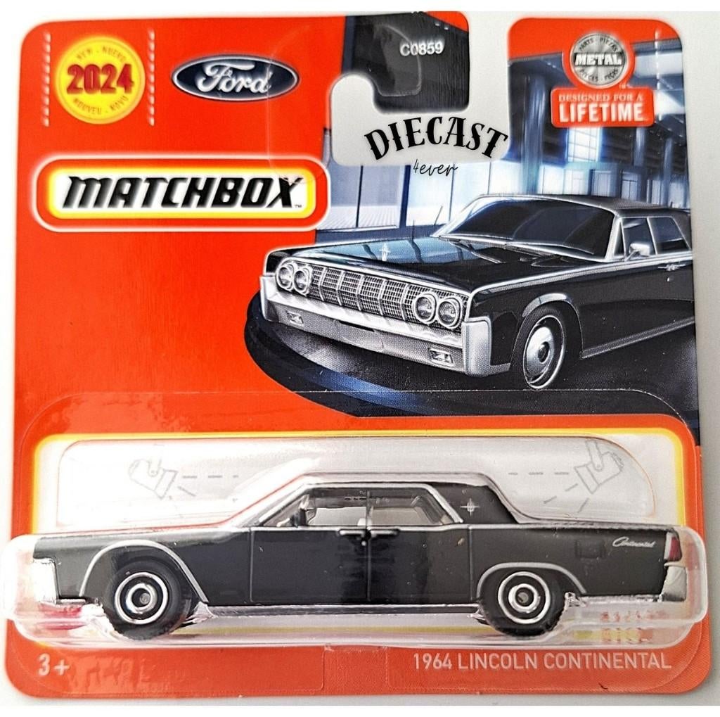 Matchbox 1964 Lincoln Continental, Ophalen, Nieuw, Auto