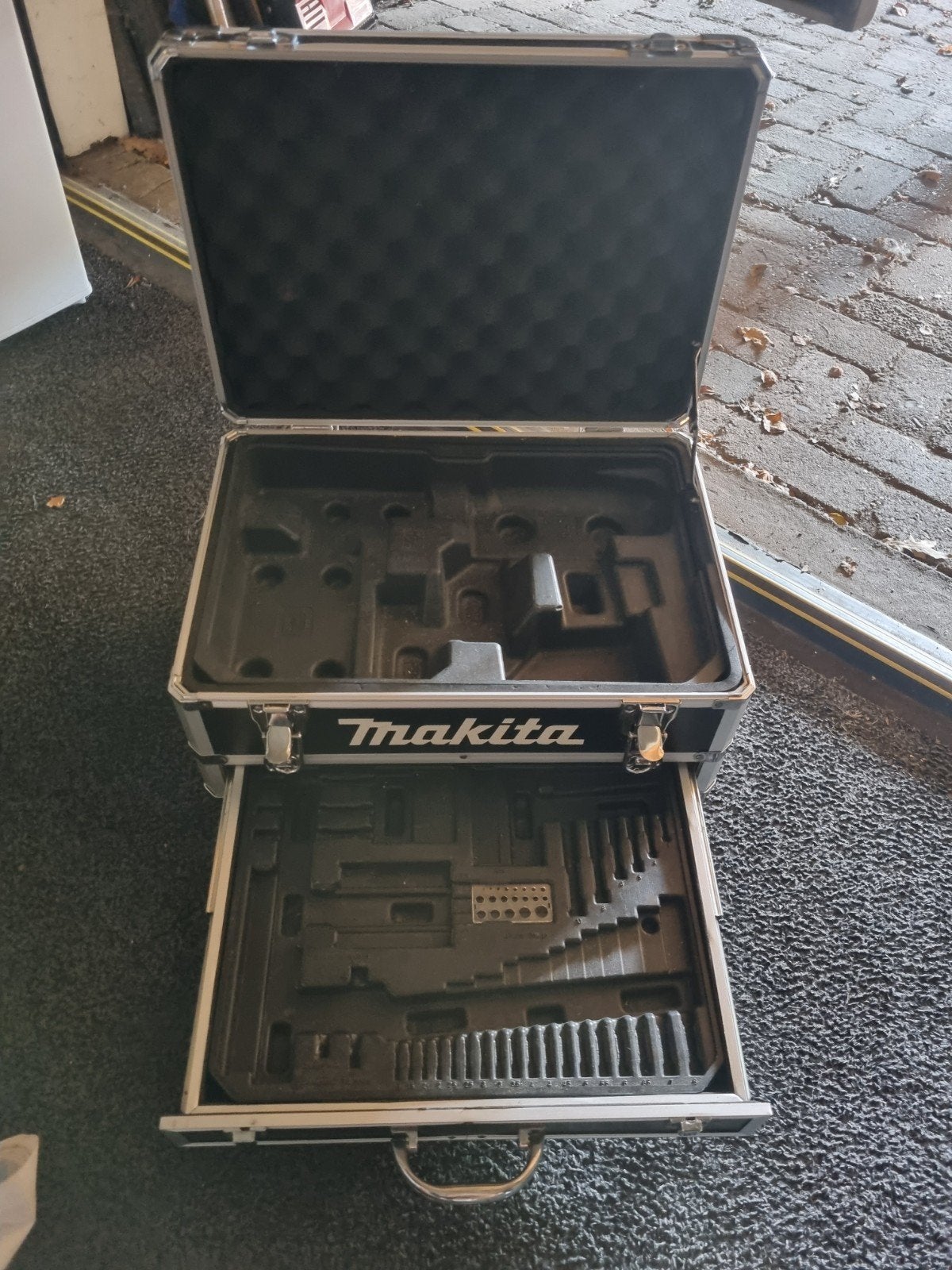 Makita koffer voor accu boor-schroefmachine DF347D/DF457D, Ophalen of Verzenden, Gebruikt, Overige typen