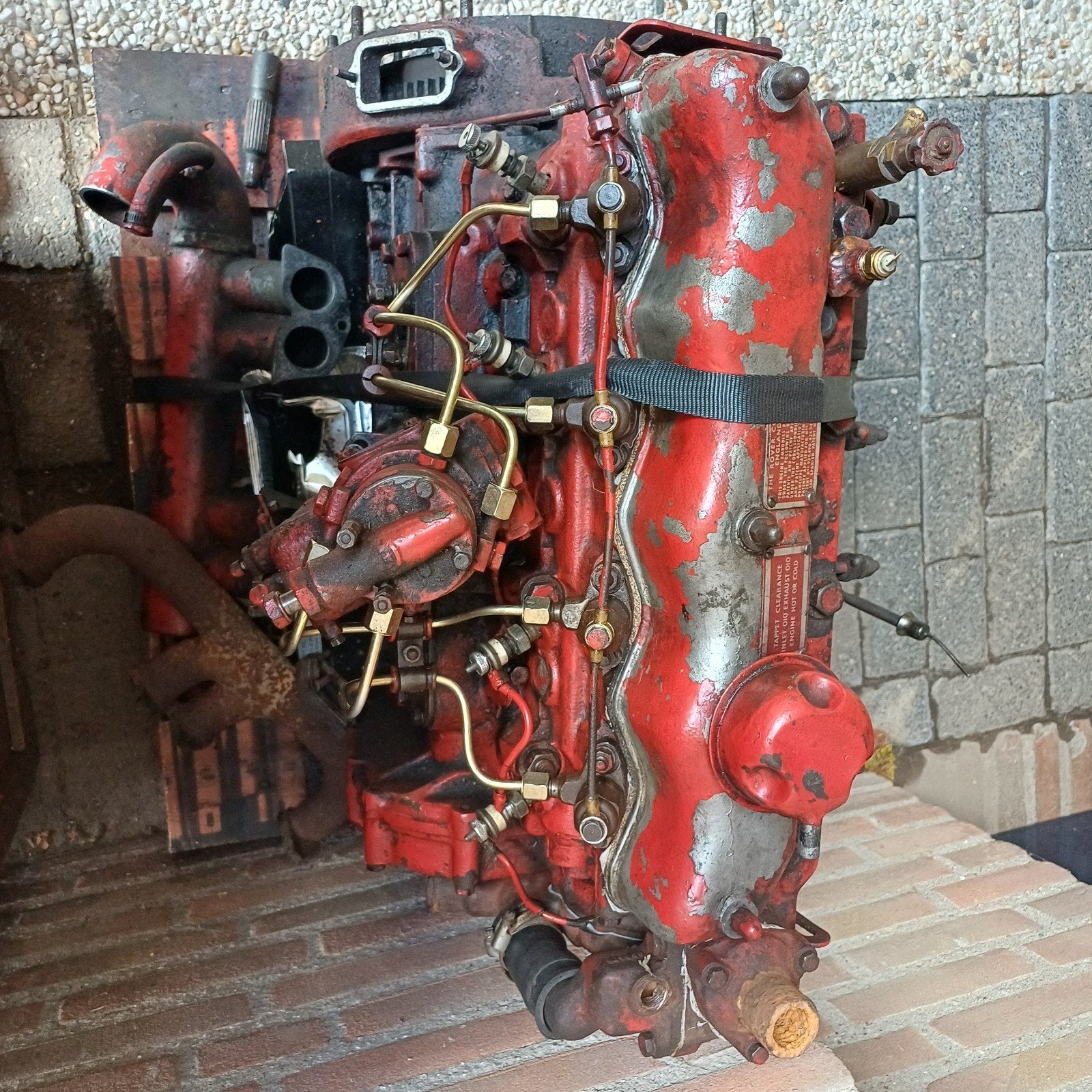 Land Rover series motorblok diesel 2.25l., Auto-onderdelen, Ophalen, Gebruikt, Land Rover
