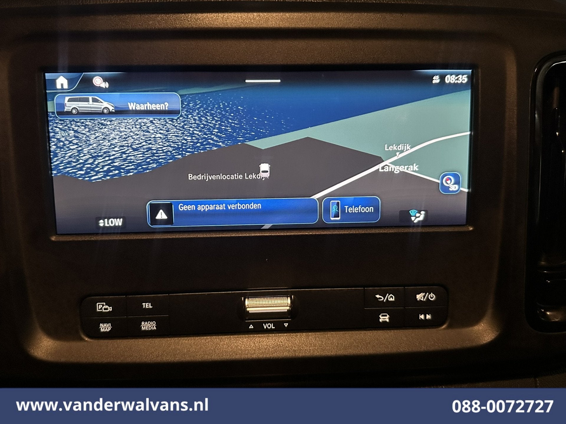 Mercedes-Benz Vito 116 CDI 164pk L2H1 2025 Model Euro6 Airco, Auto's, Dealer onderhouden, Gebruikt, 4 cilinders, Navigatiesysteem