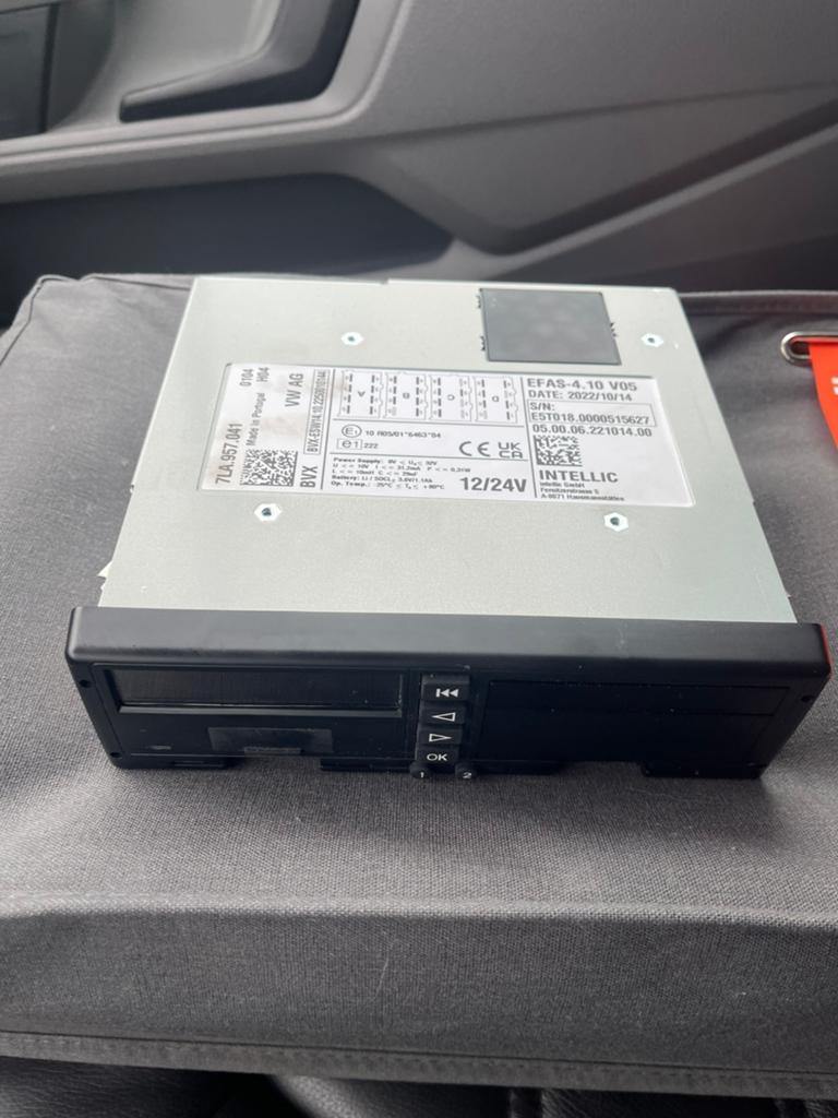 EFAS-10.4 Intellic digitale tachograaf VW / MAN, Ophalen of Verzenden, Zo goed als nieuw