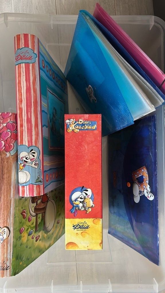 Diddl collectie, Ophalen, Verschillende figuren, Zo goed als nieuw, Papier, Kaart of Schrift