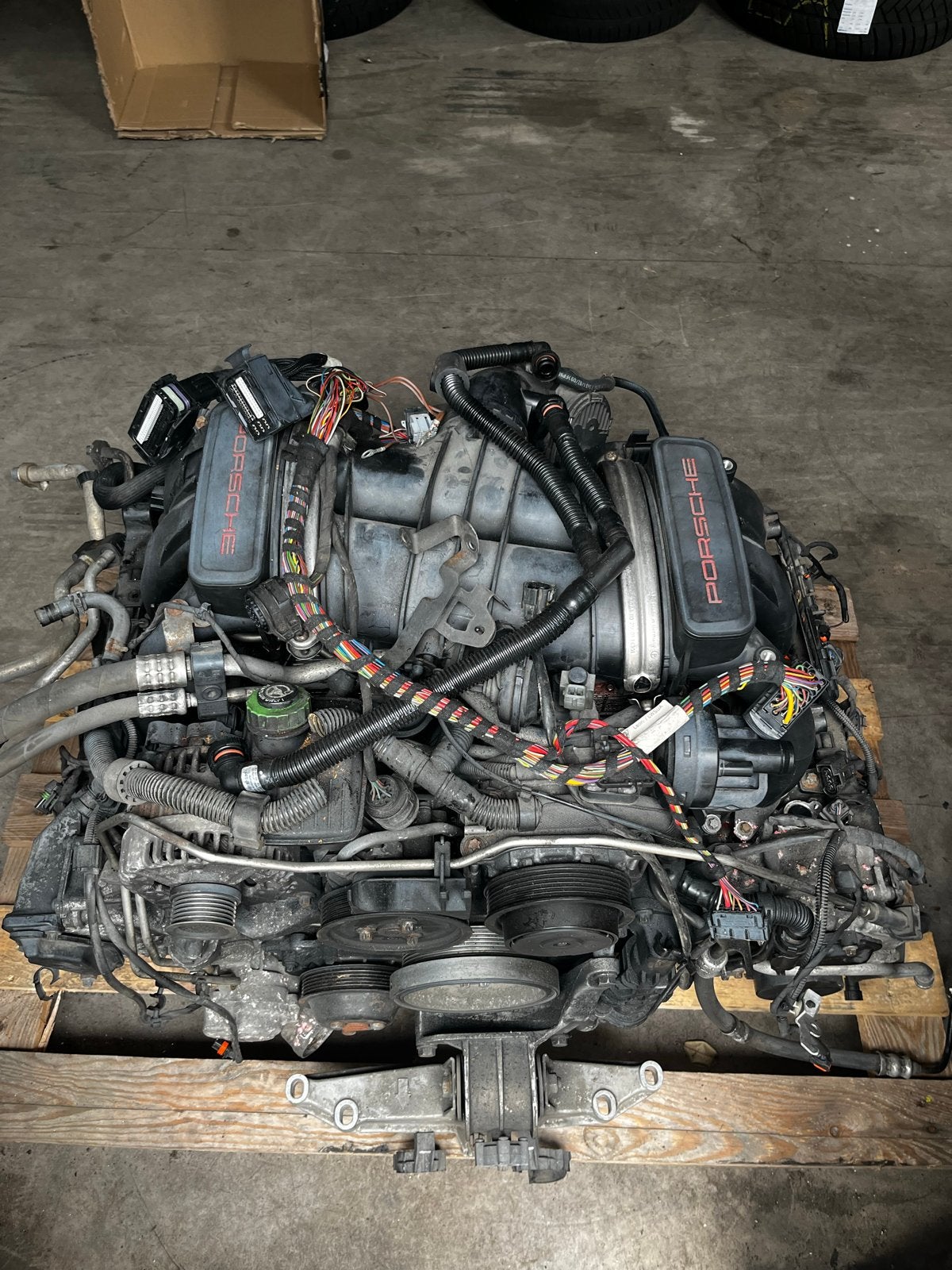 Porsche Cayman S Cup PDK Motor A121 - Defect, Ophalen, Gebruikt, Porsche
