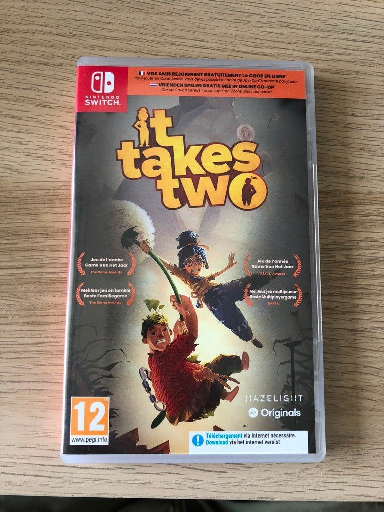 It takes two. Nintendo switch spel., Avontuur en Actie, 2 spelers, Ophalen of Verzenden, Zo goed als nieuw