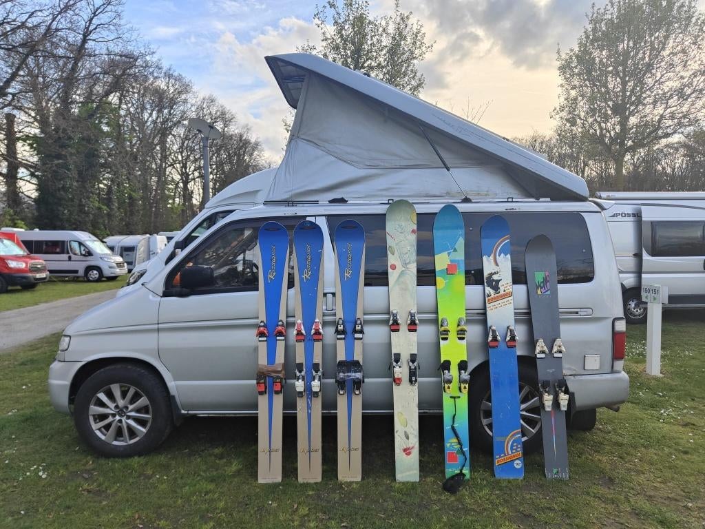 Diverse monoskies te huur of te koop - monoski - vintage ski, Overige merken, 160 tot 180 cm, Gebruikt, Ophalen of Verzenden