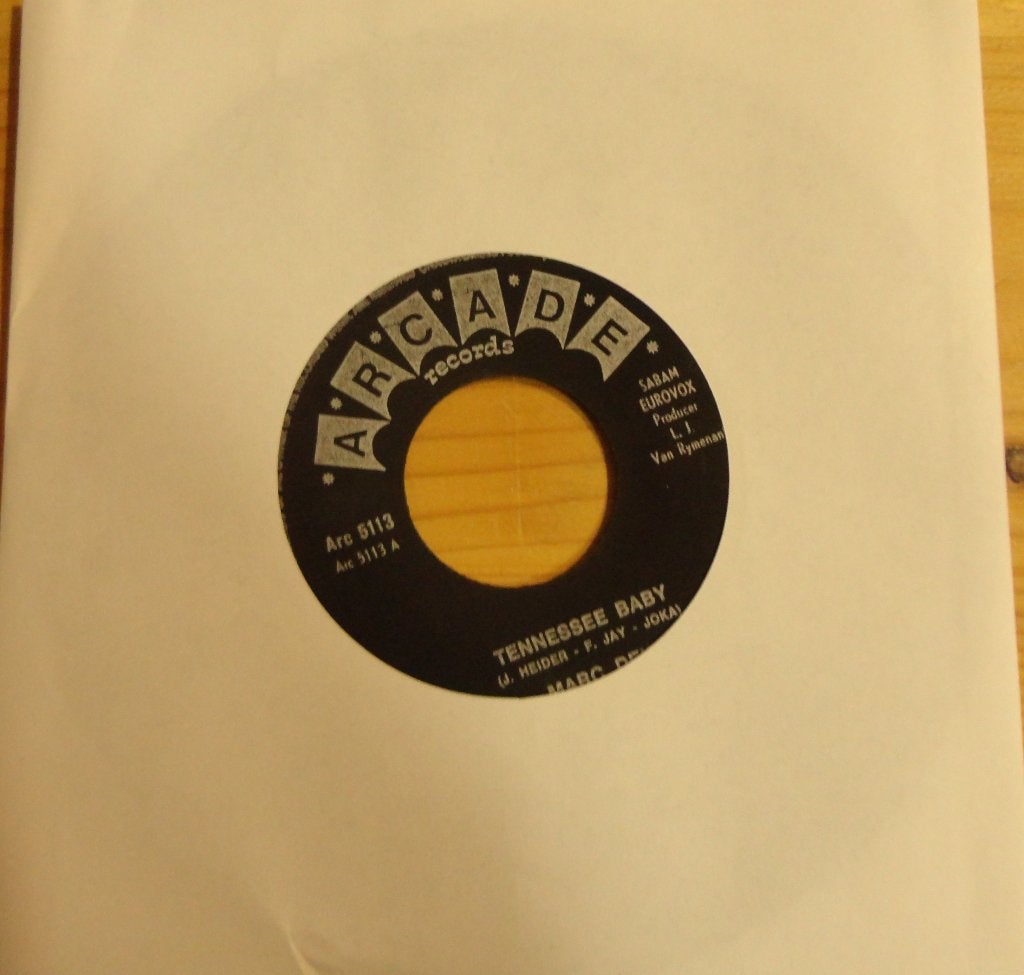 Marc Dex > Tennessee Baby, Ophalen of Verzenden, Gebruikt, 7 inch, Pop