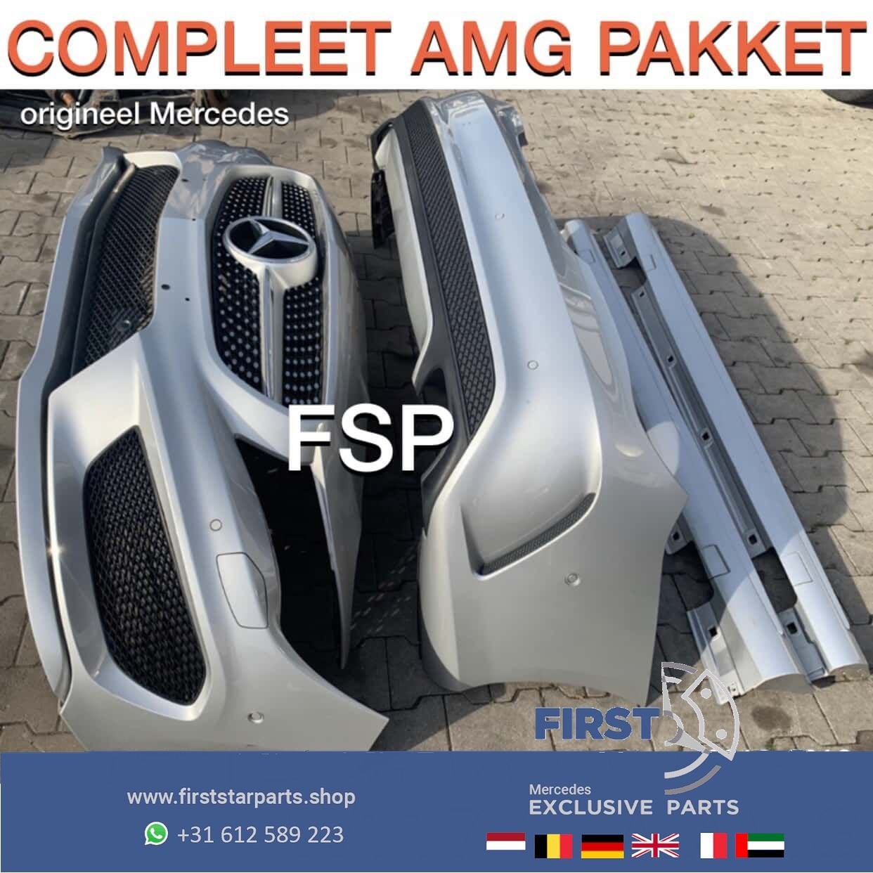 W117 CLA AMG Pakket ZILVERGRIJS origineel Mercedes CLA 2013-